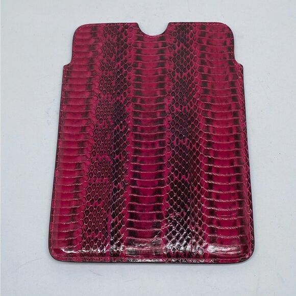 Valentino Garavani Snake Embossed Leather iPad Mini Case - Picture 3 of 7